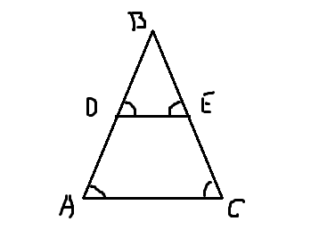 На данном рисунке треугольник дбе равнобедренный с основанием де угол абе равен углу дбс