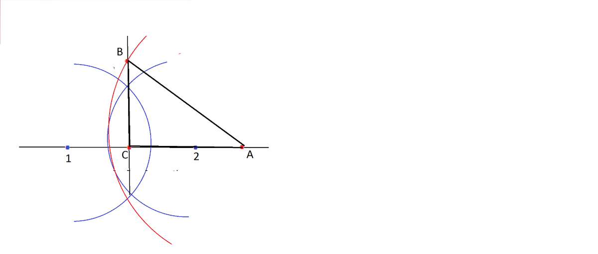 Как построить прямоугольный треугольник. Построение прямоугольного треугольника с помощью циркуля. Построение прямоугольного треугольника циркулем. Как построить прямоугольный треугольник с помощью циркуля. Построение прямоугольного треугольника по катету с помощью циркуля.