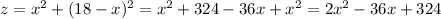 Изображение к ответу X+y=18y=18-xz'=4x-36=0x=9; y=9 искомые числа