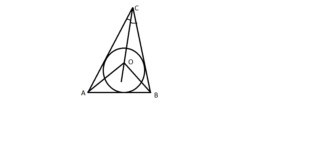 На рисунке 139 точка о центр вписанной окружности угол а равен углу с