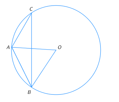 На рисунке изображена окружность с центром в точке о установите соответствие между обозначениями