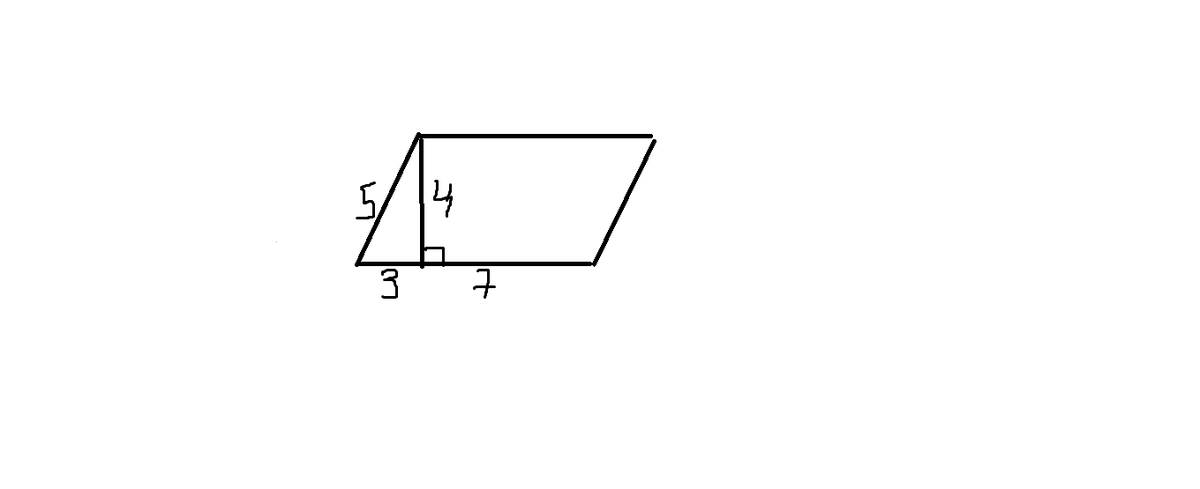 3 найдите площадь параллелограмма изображенного на рисунке