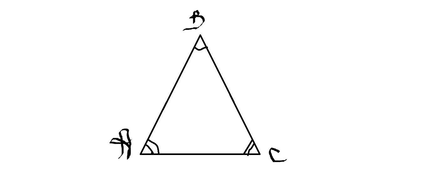 в равнобедренном треугольнике АВС угол В в 2 раза меньше угла А.Найдите угол С.Ответ дайте в градусахЗагрузить png